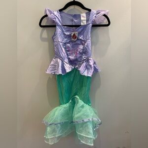 DISNEY STORE PRINCESS ARIEL LITTLE MERMAID COSTUME DRESS Reenactment School Play